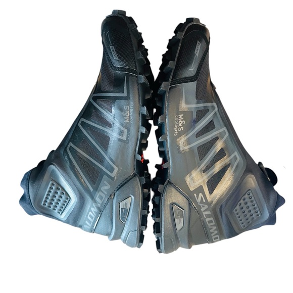 Salomon Snowcross Advanced Boots Shoes Black Magnet Mens US 10 UK 9.5 NIB RARE - Picture 4 of 11